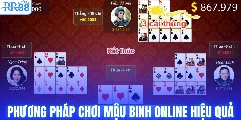 Phương pháp chơi mậu binh online hiệu quả