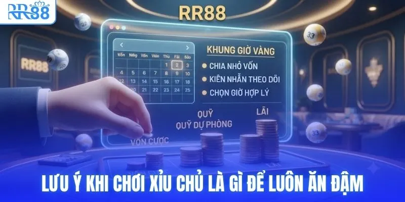 Lưu ý khi chơi xỉu chủ là gì để luôn ăn đậm